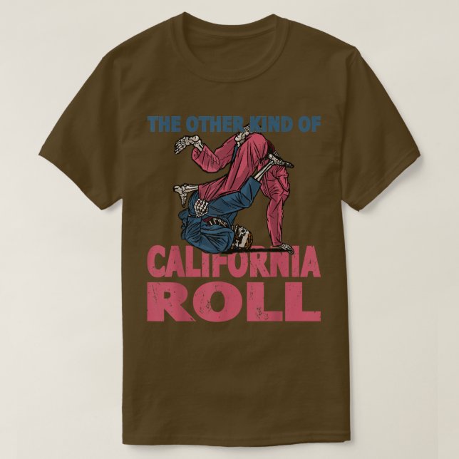 Camiseta Jiu jitsu california roll jujutsu accessories for  (Frente do Design)