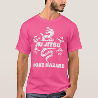 Camiseta Jiu Jitsu Choke Hazard Karate Boxing Muay Thai Kic