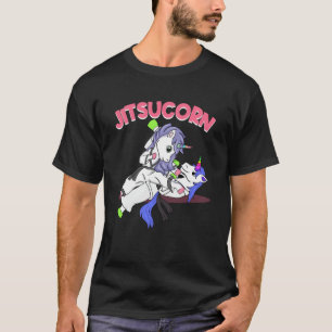 Camiseta Jiu Jitsu Cute Unicorn Self Defense