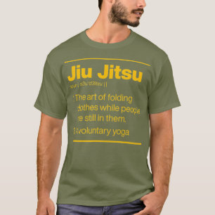 Camiseta Jiu Jitsu Definição De Dicionário Ioga Involunt