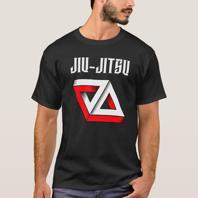 Camiseta Jiu Jitsu Double Gracie Triangle Bjj Mma Muay T (Frente)
