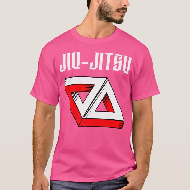 Camiseta Jiu-Jitsu Double Gracie Triangle Bjj Mma Muay Thai (Frente)