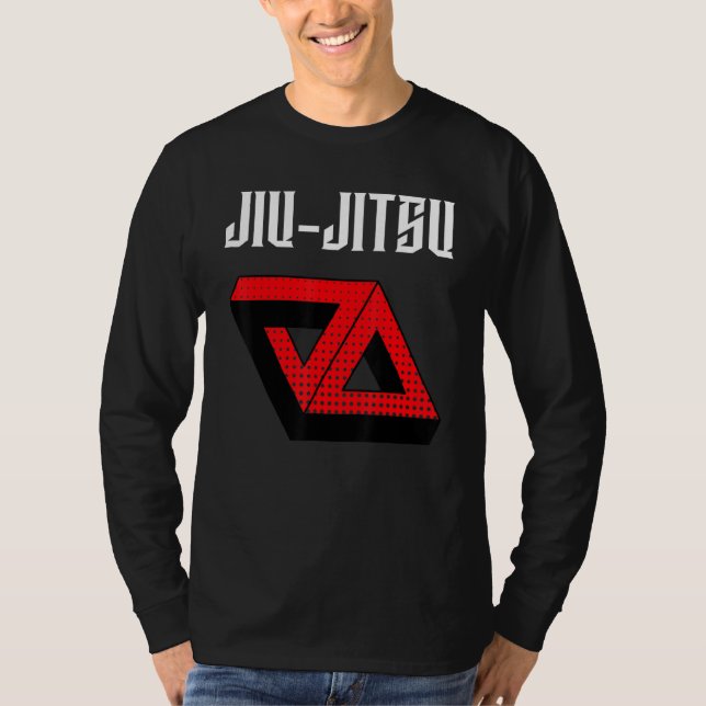 Camiseta Jiu Jitsu Double Gracie Triangle Dotou Mma Bjj (Frente)