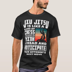 Camiseta Jiu Jitsu É Como Um Jogo De Xadrez Jiu Jitsu 1