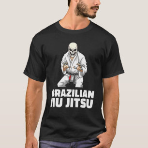 Camiseta Jiu Jitsu Esqueleto Jiu Jitsu Brasileiro Mma Luta