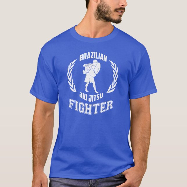 Camiseta Jiu Jitsu Fighter (Frente)