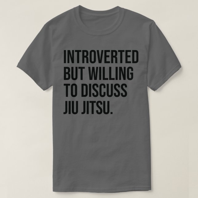Camiseta Jiu Jitsu Funny Apresenta: (Frente do Design)
