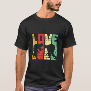 Camiseta Jiu Jitsu - Legal Amor Único Jiu Jitsu Retro Black