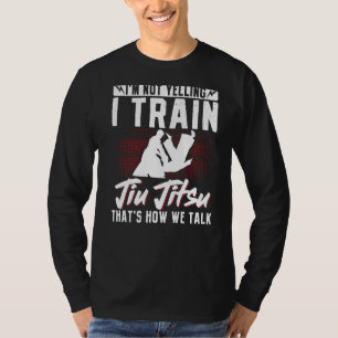 Camiseta Jiu Jitsu Mma Bjj Hugger Eu não estou gritando