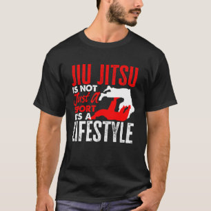 Camiseta Jiu Jitsu Não É Apenas Um Esporte É Um Estilo De V