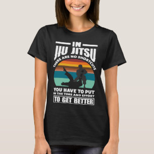 Camiseta Jiu Jitsu Não Há Atalhos Jiu Jitsu 2