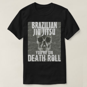 Camiseta Jiu Jitsu no Tshirt do rolo da morte