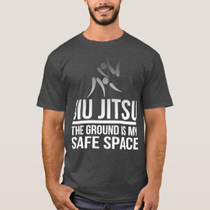 Camiseta Jiu Jitsu O chão é o meu espaço seguro 3