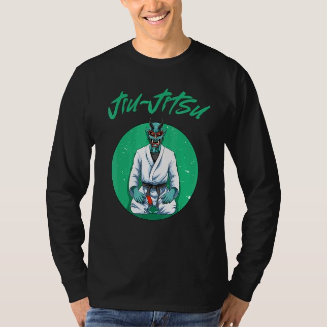 Camiseta Jiu Jitsu Oni Demon (Frente)