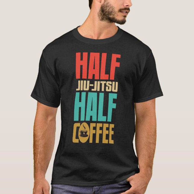 Camiseta Jiu Jitsu Para Café (Frente)