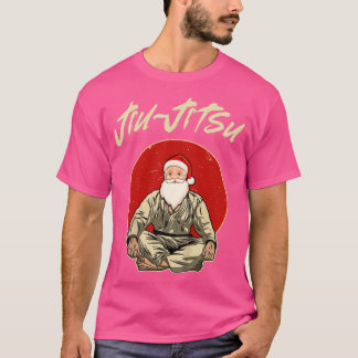 Camiseta Jiu Jitsu Santa Brazilian MMA BJJ Pajamas Christma