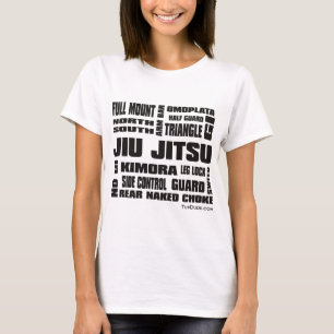 Camiseta Jiu Jitsu - terminologia