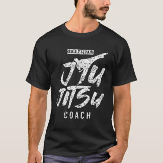 Camiseta Jiu Jitsu treinador luta contra as artes marciais