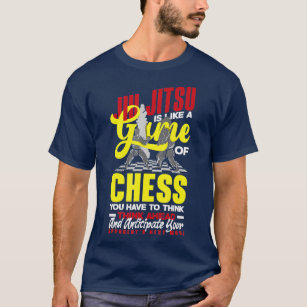 Camiseta JiuJitsu É Como Um Jogo De Xadrez Jiu Jitsu 1