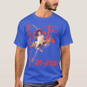 Camiseta JiuJitsu, Kitana Anime Girl, MMA, Muay Thai, Japão