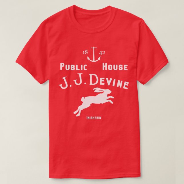 Camiseta JJ Devine - Casa Pública (Frente do Design)