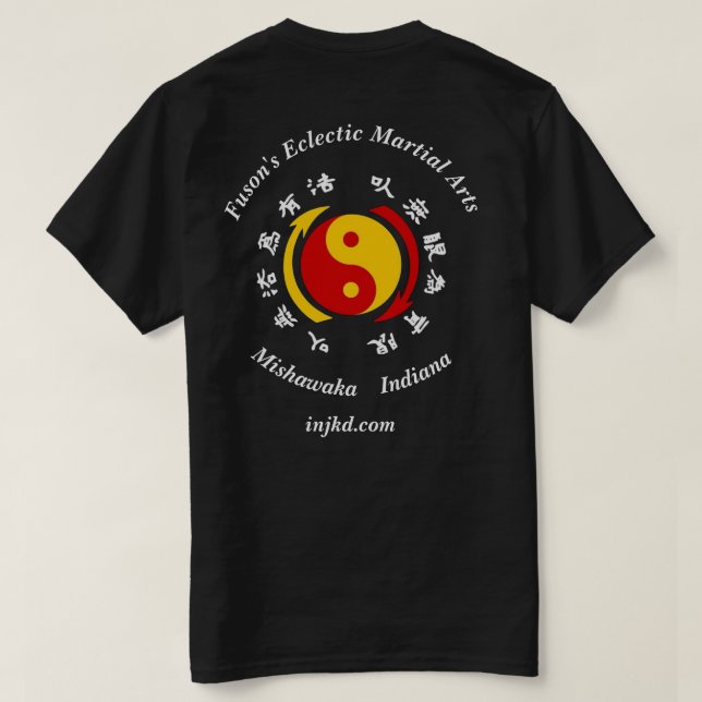Camiseta JKD de Fuson (Verso do Design)