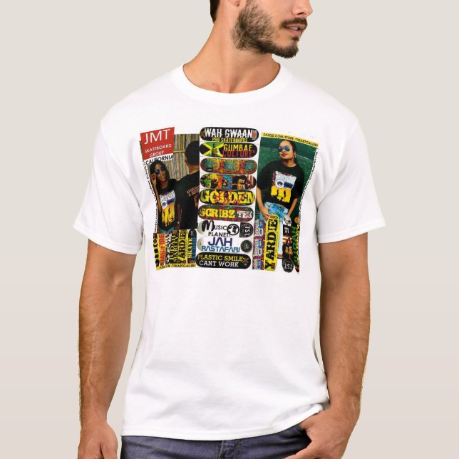 Camiseta JMT SKATEBOARD SK8T (Frente)
