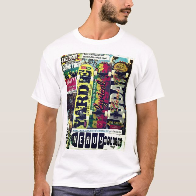 Camiseta JMT SKATEBOARD T-Shirt (Frente)