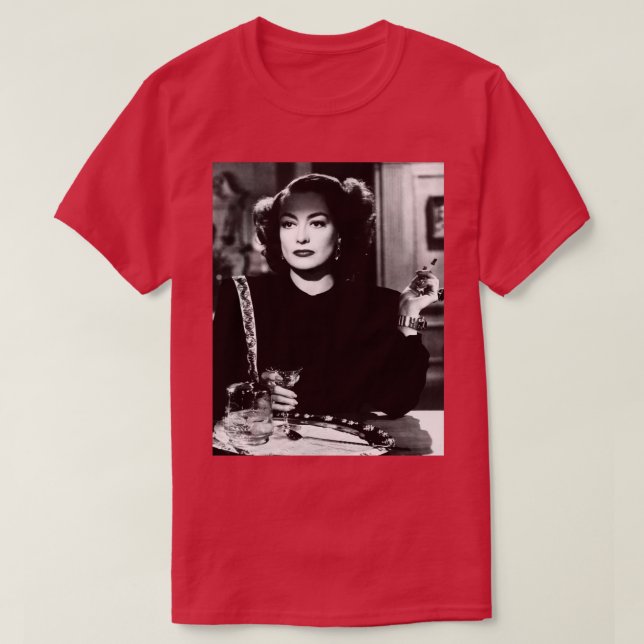 Camiseta Joan Crawford (Frente do Design)