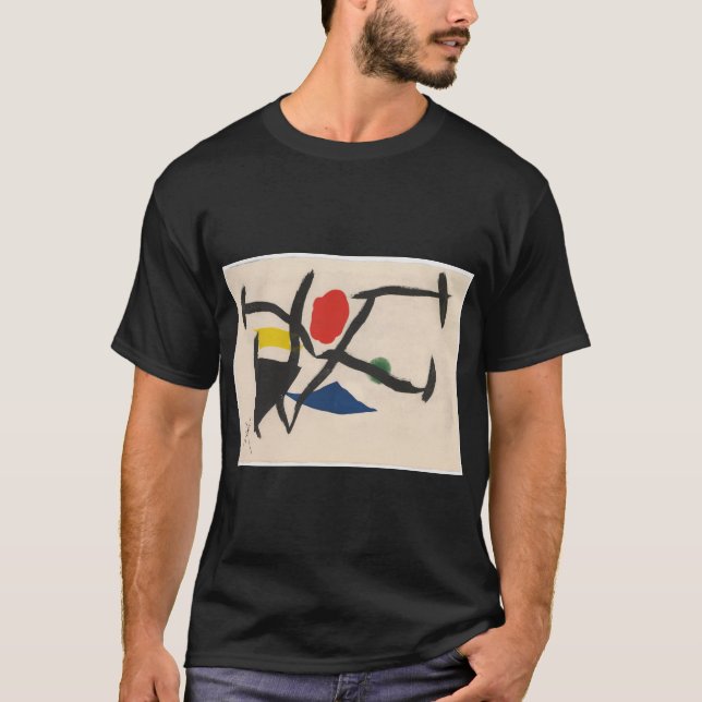 Camiseta joan miro francesc dassis cantic del sol 1 (Frente)