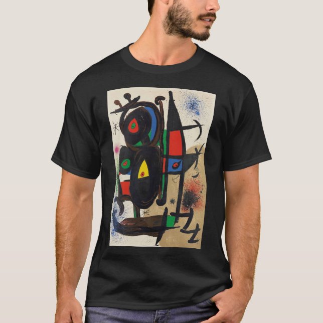 Camiseta joan miro les amis du musee dart moderne de paris (Frente)