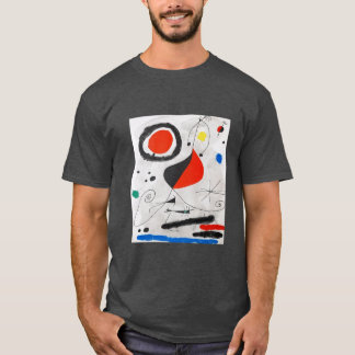Camiseta Joan Miro Litografia Original de Derriere le Mir