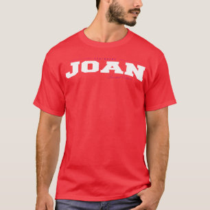 Camiseta Joan Nome Edição Limitada Divertida Retro Vintage