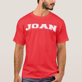 Camiseta Joan Nome Edição Limitada Divertida Retro Vintage