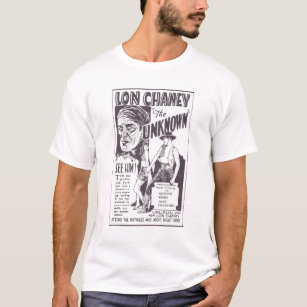 Camiseta Joana Crawford Lon Chaney o anúncio DESCONHECIDO