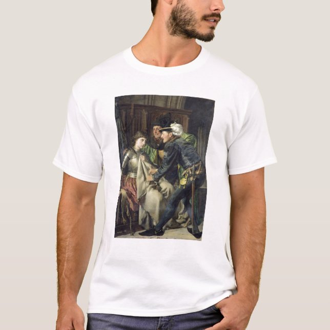 Camiseta Joana do arco insultado na prisão, 1866 (Frente)