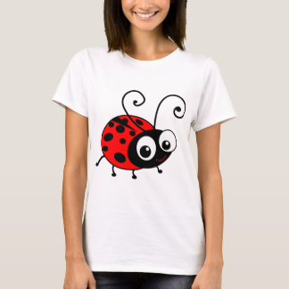Camiseta Joaninha bonito