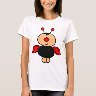 Camiseta Joaninha doce do bebê