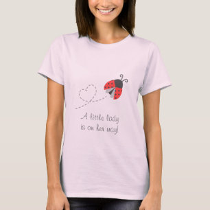 Camiseta Joaninha Fofa, Bebê Menina, para a Futurama Mamãe