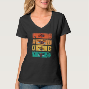 Camiseta Joaninha Mariquinhas Entomologia Joaninhas Silhuet