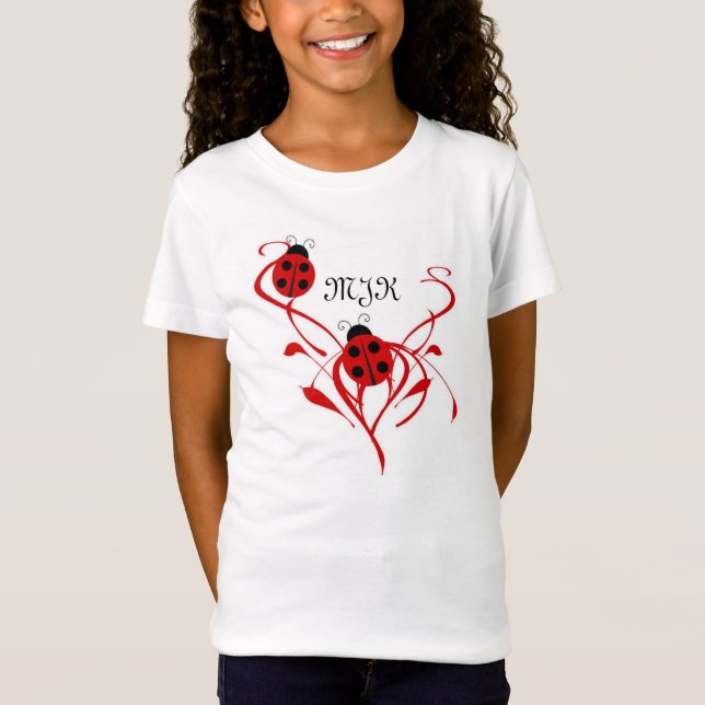 Camiseta Joaninha Monograma  (Frente)