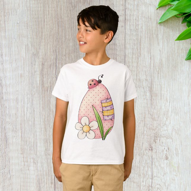 Camiseta Joaninha Ovo de Páscoa (Criador carregado)