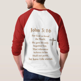 Camiseta João 3:16