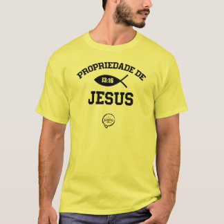 Camiseta JOÃO 3:16 - Propriedade de Jesus
