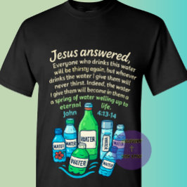 Camiseta João 4:13-14 - Cristão
