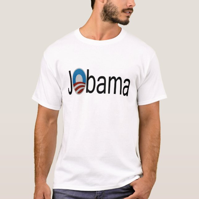 Camiseta Jobama Barack Obama e Joe Biden (Frente)