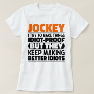 Camiseta Jockey Tento Fazer Coisas Engraçadas Dizendo Jocke