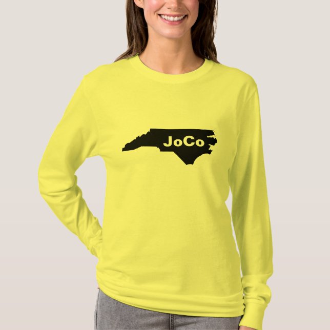 Camiseta JoCo Johnston (Carolina do Norte) (Frente)