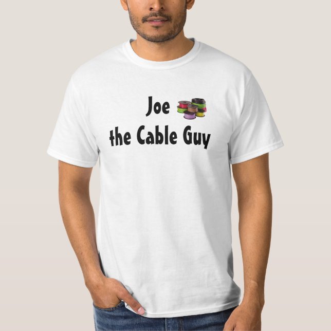 Camiseta Joe, a Cara do cabo (Frente)