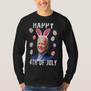 Camiseta Joe Bi Den Felz pascoa 4 De Julho